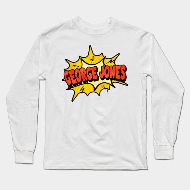 Jones Vintage Long Sleeve T-Shirt by Elaia Loelya Art